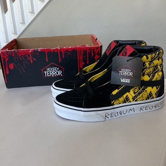 NWT Vans x The Shining House of Terror Sk8-Hi Sneakers boys size 3.5/ women’s 5 - Picture 10 of 10